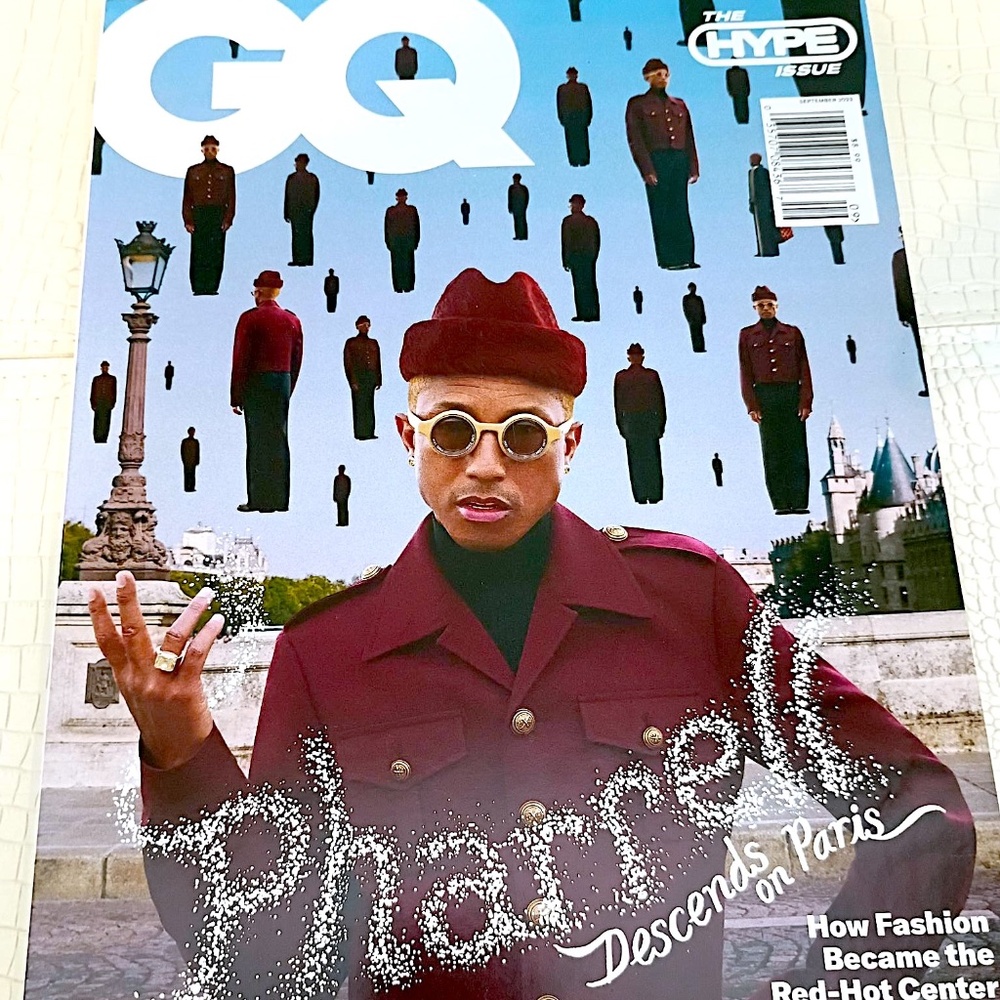 GQ Magazine September 2023 The Hype Issue Pharrell Williams
